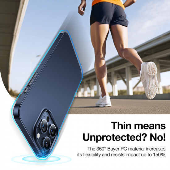 Torras OriginFit Mag Series iPhone 15 Pro Navy Blue Torras OriginFit Mag Series iPhone 15 Pro Navy Blue