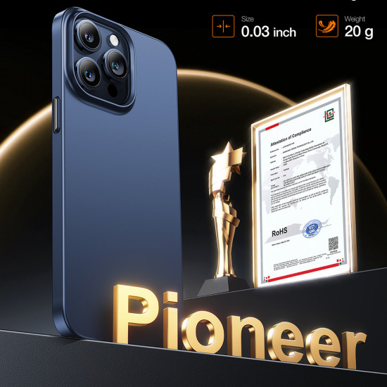Torras OriginFit Mag Series iPhone 15 Pro Navy Blue Torras OriginFit Mag Series iPhone 15 Pro Navy Blue