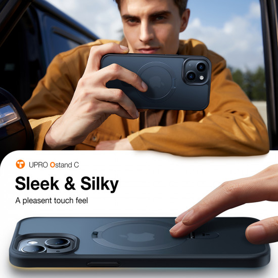 Torras Ostand Series iPhone 15 Black Torras Ostand Series iPhone 15 Black