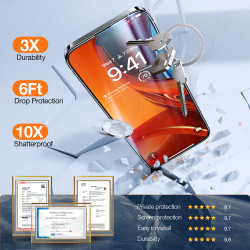 Torras GlassGo Epic Privacy iPhone 15 Pro Max Black