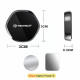Techsuit Phone Holder Tiny Series (HOLD210 C) Dashboard Magnetic Grip, Multipurpose Use, Hexagonal, 2 Metal Plates Black Techsuit Phone Holder Tiny Series (HOLD210 C) Dashboard Magnetic Grip, Multipurpose Use, Hexagonal, 2 Metal Plates Black