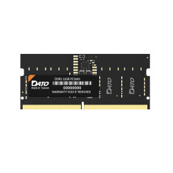 Dato Computer Memory (DT8G5DS56) for Laptop, DDR5, RAM, 8GB, 5600MHz Black Dato Computer Memory (DT8G5DS56) for Laptop, DDR5, RAM, 8GB, 5600MHz Black