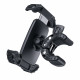 Acefast Bike Phone Holder (D23) for Phone 4.5 6.7, Free Rotation, Multi angle Adjustment, Safety Lock Black