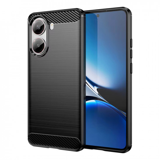Techsuit Carbon Silicone Xiaomi Poco X7 Pro Black