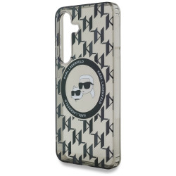 Karl Lagerfeld IML Monogram MagSafe (KLHMS25SHMCKMHK) Samsung Galaxy S25 Karl&Choupette Head