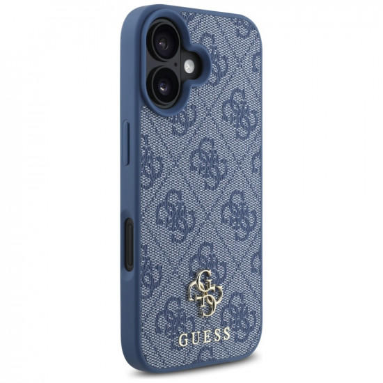 Guess 4G Small and Classic Logo MagSafe (GUHMP16SP4SM4MB) iPhone 16 Blue