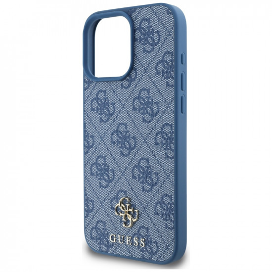 Guess 4G Small and Classic Logo MagSafe (GUHMP16XP4SM4MB) iPhone 16 Pro Max Blue
