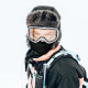 Techsuit Balaclava Ski Mask (BLC3) Fleece Polar, Winter Scarf, Neck Warmer, for Snowboarding / Motorcycle Riding Black