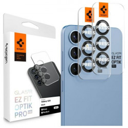 Spigen Optik Pro HD Glas.TR "EZ FIT" Camera Protector 2pcs for Samsung Galaxy S25+ black