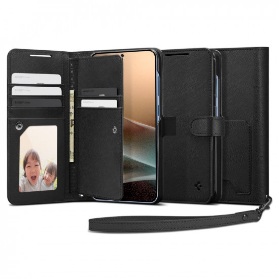 Spigen Wallet S Samsung Galaxy S25 Plus Black