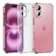 Techsuit Shockproof Clear Silicone iPhone 16 Clear Techsuit Shockproof Clear Silicone iPhone 16 Clear