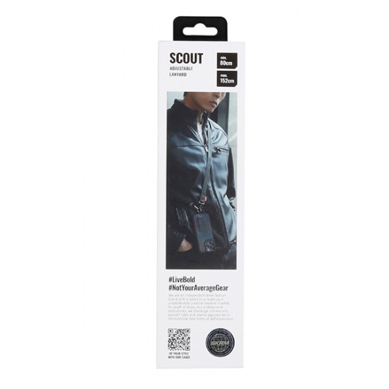 Skinarma Scout universal phone lanyard grey Skinarma Scout universal phone lanyard grey