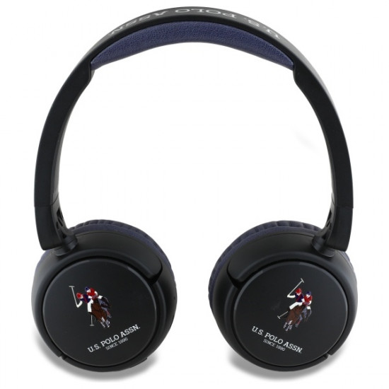 US Polo Bluetooth Headphones USHPV6PCOV Navy DH Color Logo