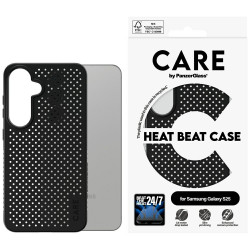 CARE Case by PanzerGlass Feature Heat Beat Samsung Galaxy S25 black