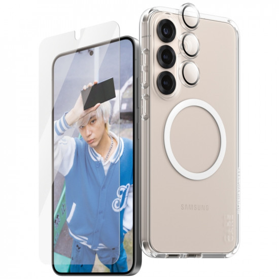 CARE by PanzerGlass Flagship 3in1 Protective Kit Case+Glass+Lens Samsung Galaxy S25+ CARE by PanzerGlass Flagship 3in1 Protective Kit Case+Glass+Lens Samsung Galaxy S25+