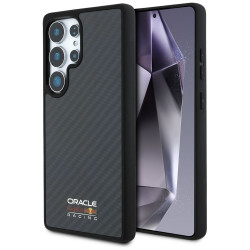 Red Bull Case Real Carbon Fiber Shiny Logo MagSafe Samsung Galaxy S25 Ultra black