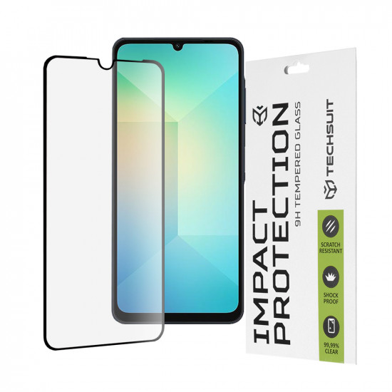 Techsuit 111D Full Cover / Full Glue Glass Samsung Galaxy A26 5G Black