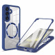 Techsuit ColorVerse 360 MagSafe Series + Screen Protector Samsung Galaxy S25 Plus Blue