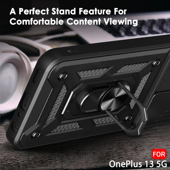 Techsuit CamShield Series OnePlus 13 Black Techsuit CamShield Series OnePlus 13 Black