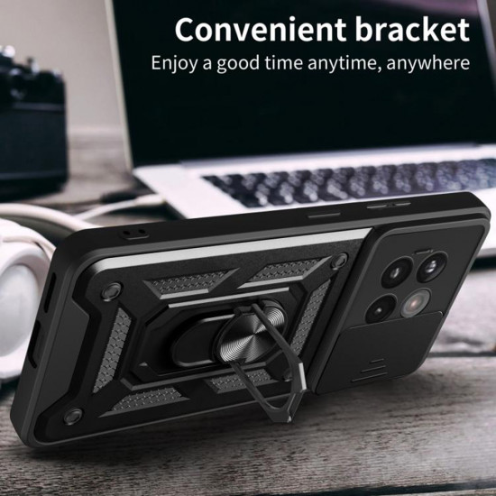 Techsuit CamShield Series OnePlus 13R Black Techsuit CamShield Series OnePlus 13R Black
