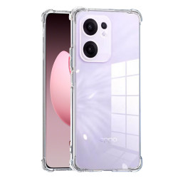 Techsuit Shockproof Clear Silicone Oppo Reno13 F 4G / Reno13 F 5G Clear