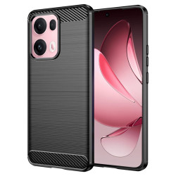 Techsuit Carbon Silicone Oppo Reno13 Pro Black