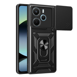 Techsuit CamShield Series Xiaomi Redmi Note 14 4G Black