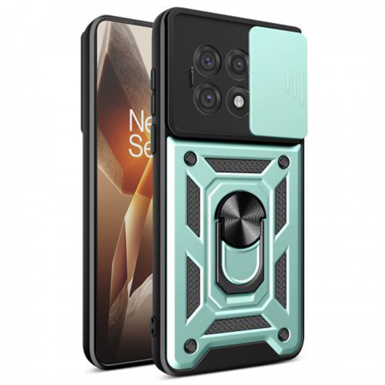Techsuit CamShield Series OnePlus 13R Green Techsuit CamShield Series OnePlus 13R Green