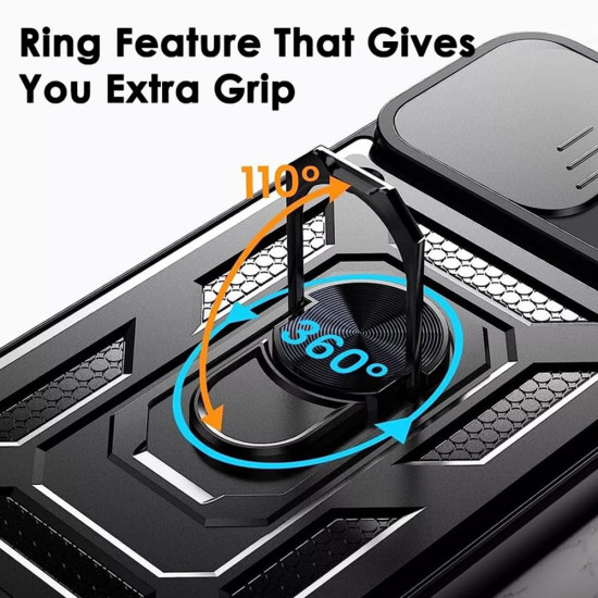 Techsuit CamShield Series Oppo Reno13 Black