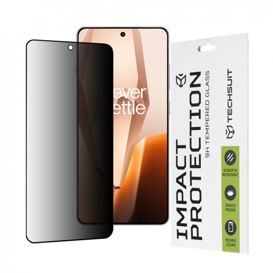 Techsuit 111D Privacy FullΒ Glue OnePlus 13R Black