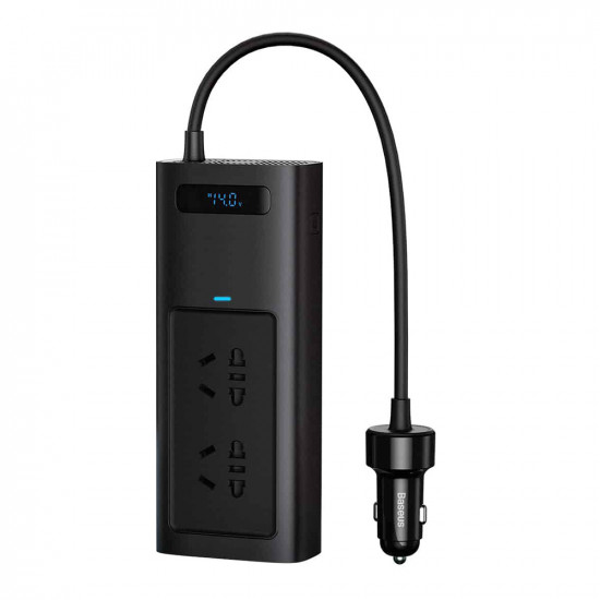 Baseus Power Inverter Pro (CGNB020101) USB, 2x Type C, 220V CN/US/EU Plug, 150W Black