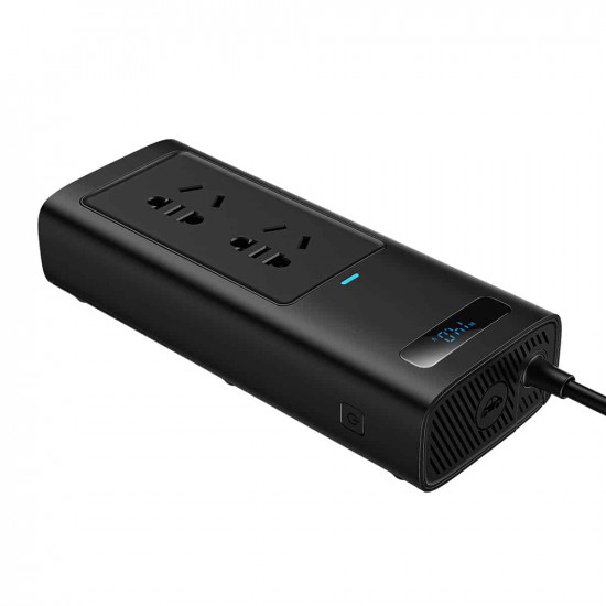 Baseus Power Inverter Pro (CGNB020101) USB, 2x Type C, 220V CN/US/EU Plug, 150W Black