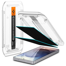 Szklo prywatyzujace Spigen Glas.TR EZ FIT HD Privacy do Samsung Galaxy S25 Ultra 2szt