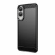Techsuit Carbon Silicone Samsung Galaxy S25 Edge Black
