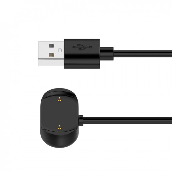 Techsuit SmartWatch Wireless Charging Cable (THA6) for Amazfit GTR 2e SIM/T Rex Pro/GTR 2e/GTS 2e/2 mini/Pop Pro Black