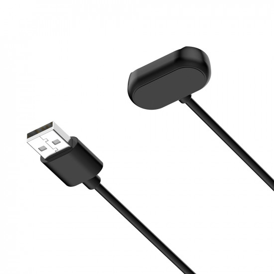 Techsuit SmartWatch Wireless Charging Cable (THA6) for Amazfit GTR 2e SIM/T Rex Pro/GTR 2e/GTS 2e/2 mini/Pop Pro Black