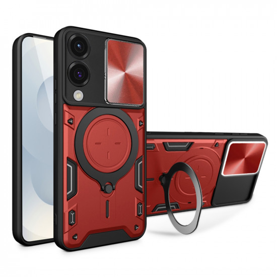 Techsuit CamGuard Pro Samsung Galaxy S25 Edge Red