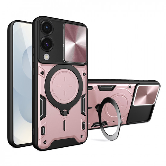 Techsuit CamGuard Pro Samsung Galaxy S25 Edge Rose Gold