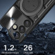Techsuit CamGuard Pro Samsung Galaxy S25 Edge Rose Gold