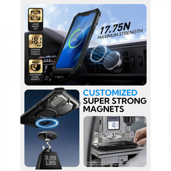 I Blason Armorbox iPhone 16e Black I Blason Armorbox iPhone 16e Black