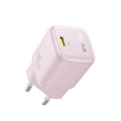 Baseus Wall Charger PicoGo (P10176800413 00) GaN, Fast Charging, 45W, USB C Baby Pink