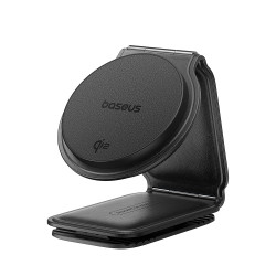 Baseus Car Holder with Wireless Charging PrimeTrip C02 (C40169003111 00) Magnetic Grip for Dashboard, 15W Cluster Black Baseus Car Holder with Wireless Charging PrimeTrip C02 (C40169003111 00) Magnetic Grip for Dashboard, 15W Cluster Black