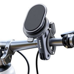 Baseus Bike Holder PrimeTrip Series (C40569001121 00) 2in1, Bike Mount, Ring Stand, Patented Snap On Cosmic Black