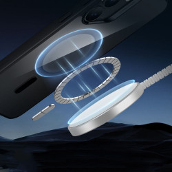 ESR Classic Hybrid HaloLock Samsung Galaxy S25 Plus Clear Black