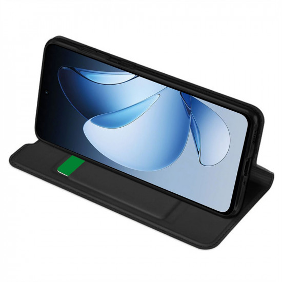 Techsuit Magskin Book Oppo Reno13 Black