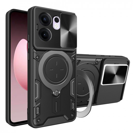 Techsuit CamGuard Pro Oppo Reno13 F 4G / Reno13 F 5G / Reno13 FS 5G Black