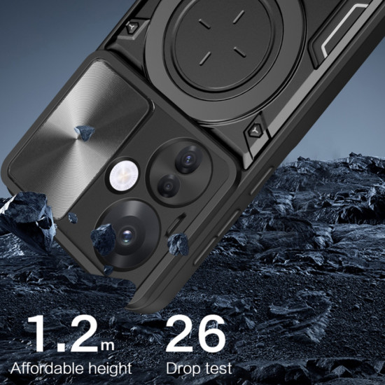 Techsuit CamGuard Pro Oppo Reno13 F 4G / Reno13 F 5G / Reno13 FS 5G Black