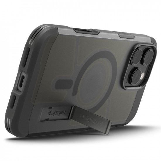 Spigen Tough Armor MagSafe iPhone 16 Pro Max Frost Black Spigen Tough Armor MagSafe iPhone 16 Pro Max Frost Black