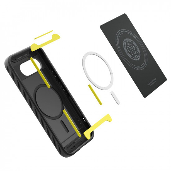 Spigen Rugged Armor MagSafe Google Pixel 9a Matte Black