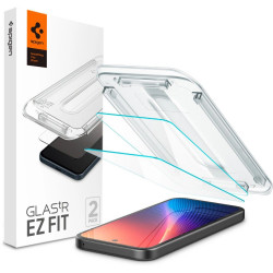 Spigen Glas.tR EZ FIT (2 pack) Google Pixel 9a Clear